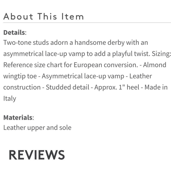 NWT Burberry Rayford Studded Oxford - Picture 10 of 10